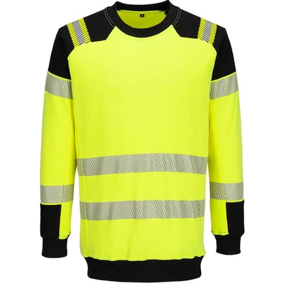 Portwest FR707 PW3 Modaflame Knit Hi-Vis FR mikina Yellow/Black