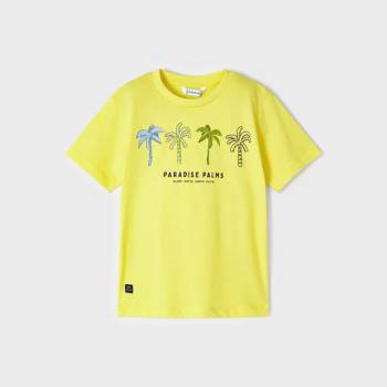 Image 1 of MAYORAL Тениска с къс ръкав palms за момче Майорал в жълто