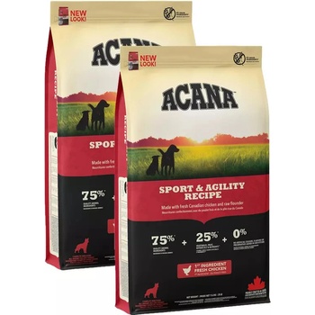 Acana Heritage Dog Sport & Agility 2 x 11,4 kg