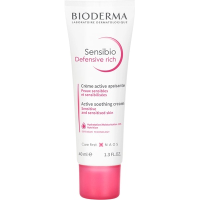 Bioderma Sensibio Defensive Rich krém s výživnou textúrou 40 ml