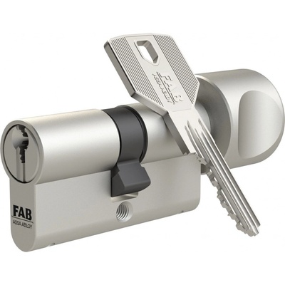Assa Abloy FAB 4.02/DKvNs 45+50 s gombíkom, 5 kľúčov