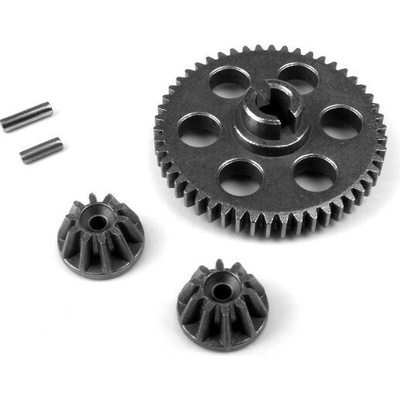 BlackZon Set ocelového hlavního převodového kola a pastorků diferenciálu