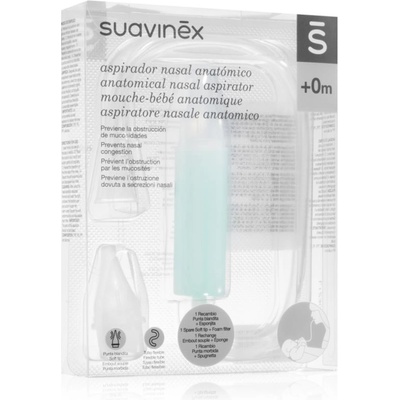 Suavinex Anatomical Nasal Aspirator аспиратор за нос 0 m+