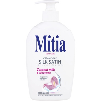 Mitia Silk Satin tekuté mýdlo dávkovač 500 ml