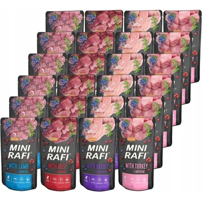 Dolina Noteci Rafi Mini mix 4 příchutí 20 x 150 g