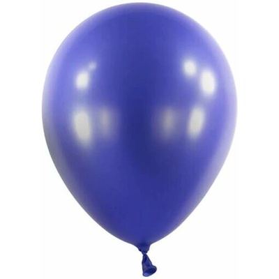 Dekorační balonky Modré metalické 13 cm DM36