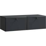 vidaXL Стенно монтиран ТВ шкаф 98 x 41 x 30 см Черно (899206)