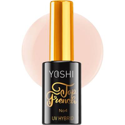 Yoshi Top French No. 04 Top Hybrydowy Polopriehľadný Nude 10ml
