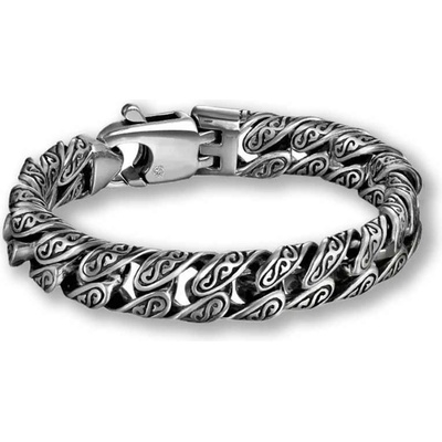 Impress Jewelry Elegantní pánský náramek Mysticus z oceli vintage styl 2305261552403277