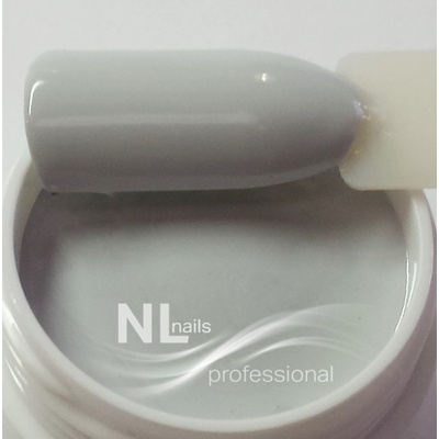 NL nails professional Uv Led barevný gel Soft grey 5ml
