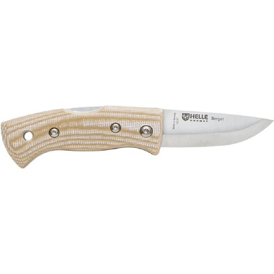 HELLE Berget 763 Beige Canvas Micarta