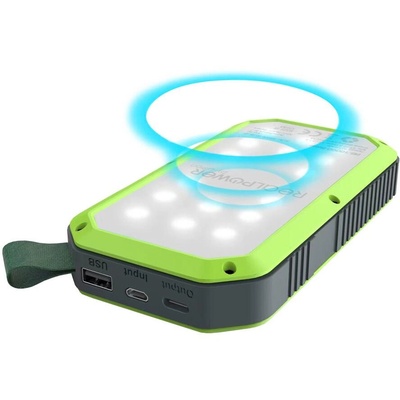 RealPower PB-10000 Слънчева батерия 10000mAh черна (405379)