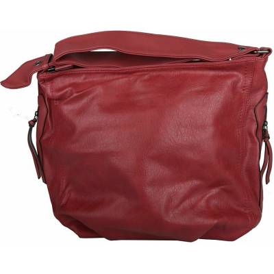 Opravdu velká crossbody kabelka ROMIINA D570 tmavě červená