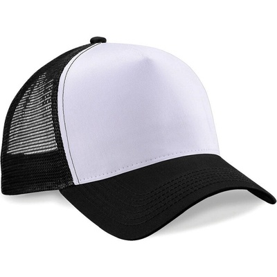 Beechfield Snapback Trucker čierna-biela