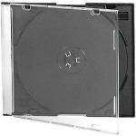  CD-BOX Тънки черни за 1 CD (slim box black)