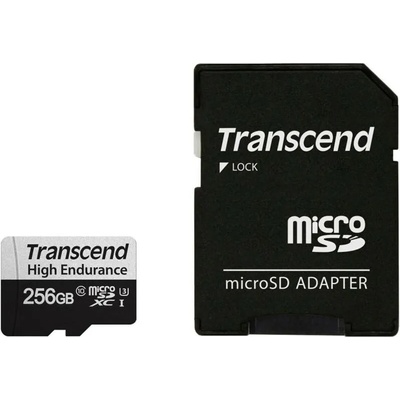 Transcend 350V microSDXC 256GB C10/UHS-I/U1 (TS256GUSD350V)