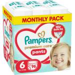 Pampers Пелени-гащи Pampers Premium Care - Размер 6, 13-19 kg, 96 броя (1100051058) - baby