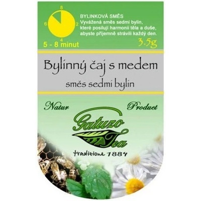 Gatuzo Čaj Bylinný čaj s medem 50 porcí