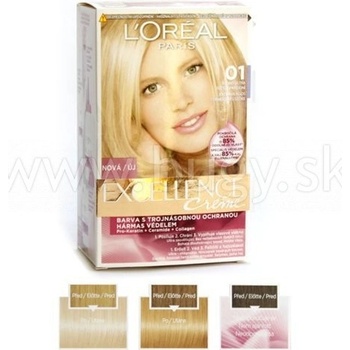 L'Oréal Excellence Creme Triple Protection 01 Lightest Natural Blonde 48 ml