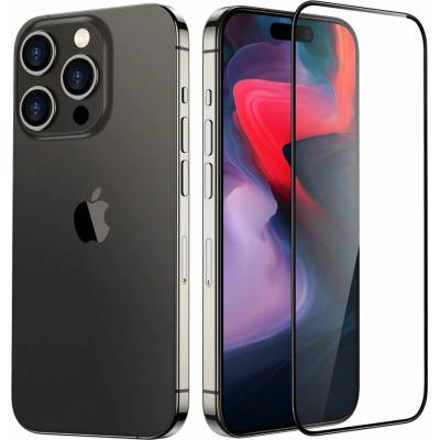 ESR Стъклен протектор ESR Armorite Screen Protector UltraFit (3 броя в комплект) - iPhone 18 Pro / iPhone 17 Pro - Черен