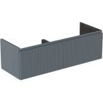 Ideal Standard Finesse - Шкафче за умивалник, 120x44x37 см, 2 чекмеджета, Ribbed Matt ashblue E3389UQ (E3389UQ)