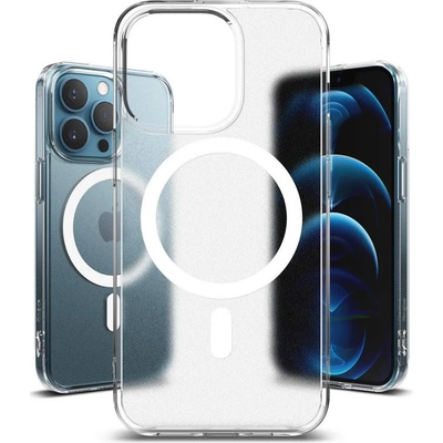 Ringke Fusion Magnetic Case - хибриден кейс с висока степен на защита с MagSafe за iPhone 13 Pro (прозрачен-мат)