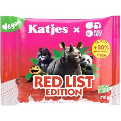 Katjes Red List Edition 210 g