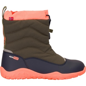Trollkids Детски зимни ботуши Trollkids Kid's Rosfjord Barefoot Winter Hiker Winter boots - Deep Forest / Navy / Vivid Orange - размер 35 (EU) (702-5807-0121)