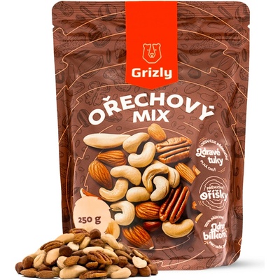 Grizly Ořechový mix 250 g