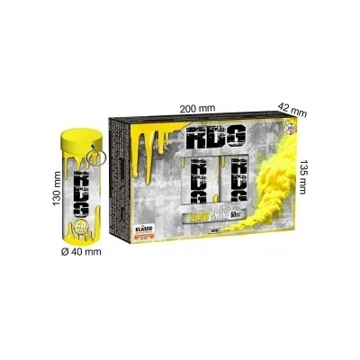 Dýmovnice žlutá s trhací pojistkou 60 sekund