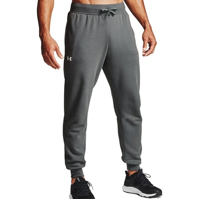 Under Armour Панталони Under Armour UA Rival Cotton Jogger Сребърно Velikost XXL