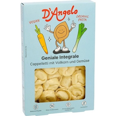 D’Angelo Cappelletti celozrnné se zeleninou bio 250 g