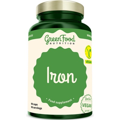 GreenFood Železo 90 kapsúl