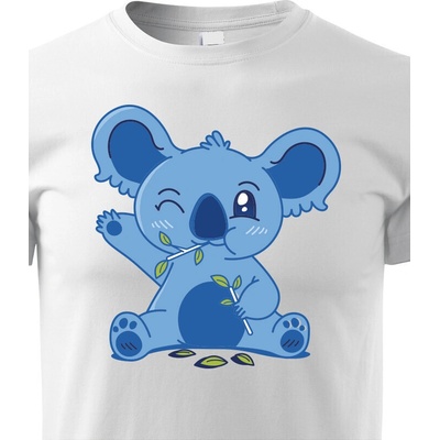 dětské triko Koala bílá