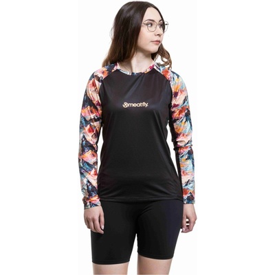 Meatfly дамски велосипеден екип Leah Color Mountains / Black Meatfly | Cheren | ЖЕНИ | M