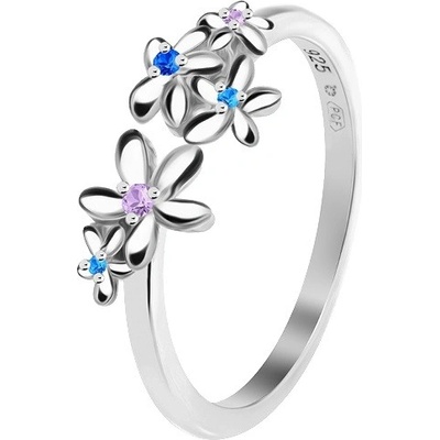 Preciosa stříbrný prsten Fresh s kubickou zirkonií Preciosa Viva 5348