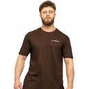 GymBeam tričko Basic Chocolate Brown