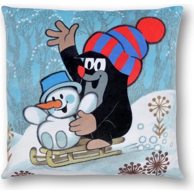 MÚ Brno Polštář Krtek zima 30x30