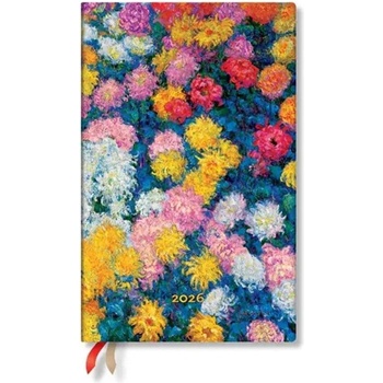 Paperblanks Планер Monet Chrysanthemums, Maxi, вертикален, т (1570181467)