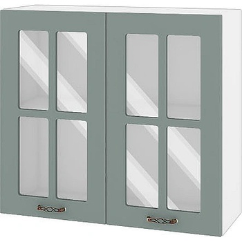 ИРИМ Горен кухненски шкаф Сити БФ-Олив мат-11-104 80 см