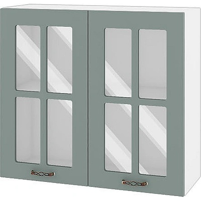 ИРИМ Горен кухненски шкаф Сити БФ-Олив мат-11-104 80 см