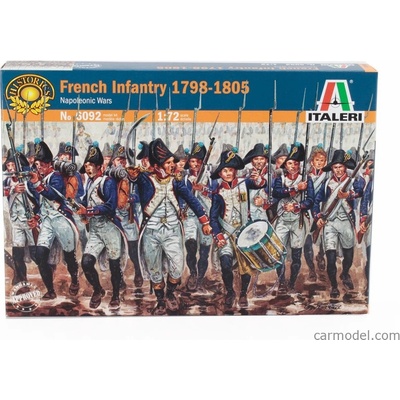 Italeri Figúrky Francúzska pechota Vojenské 1798 1805 1:72 /
