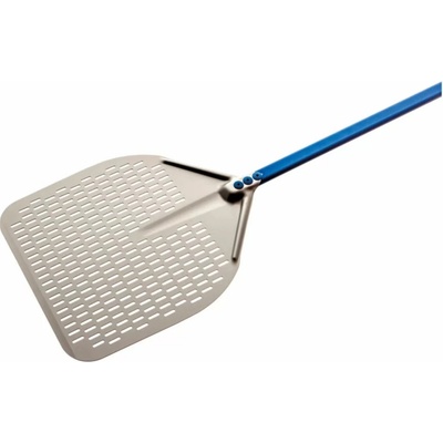 GI.METAL Lopata na pizzu hliníková perforovaná 45 × 45 cm| TOM, MG-A45120RF