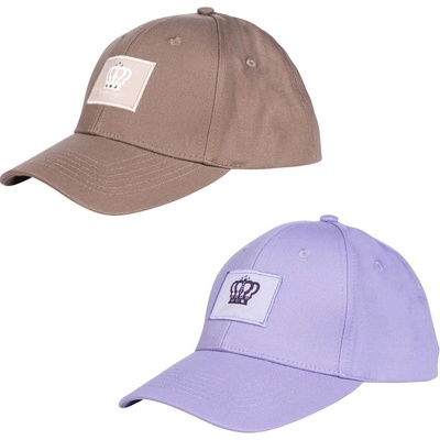 Basebalová HKM Lavender Bay OUTLET UNI tmavě fialová