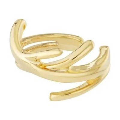 ORNAMENTI Pozlacená náušnice na boltec Snake gold OOR800183