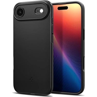 Spigen iPhone Air SPIGEN THIN FIT MAGSAFE пластмасов протектор за телефон, матов, MagSafe, ЧЕРЕН ACS09916 (ACS09916)