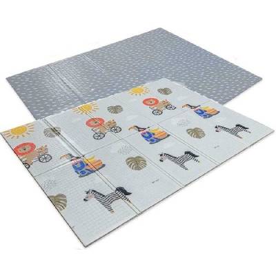 Килим за бебе, Taf Toys, Двустранен, Савана, с 12 части за снимки 150 х 200 см (TT12715)