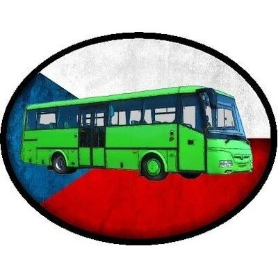 nášivka s autobusem SOR C Obdélník