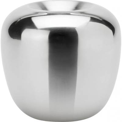 Svícen na čajovou svíčku ORA 8 cm, stříbrná, nerezová ocel, Stelton