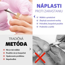 Wellife Náplasti proti zarastaniu nechtov 100 ks